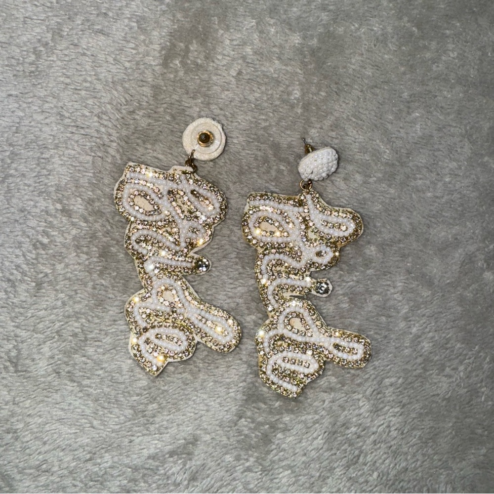 Bride Beaded Earrings